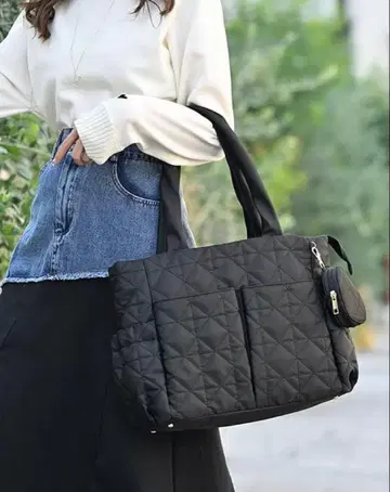 블랙 퀼팅 토트백 mumu 시마무라 블랙 새상품