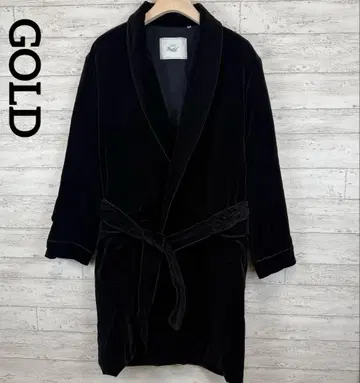 GOLD 동양 골드 벨로아 충전솜 가운 코트 롱 기장