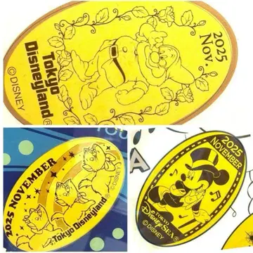 디즈니 수베니어 메달 먼슬리 11월 미키 도크 마리