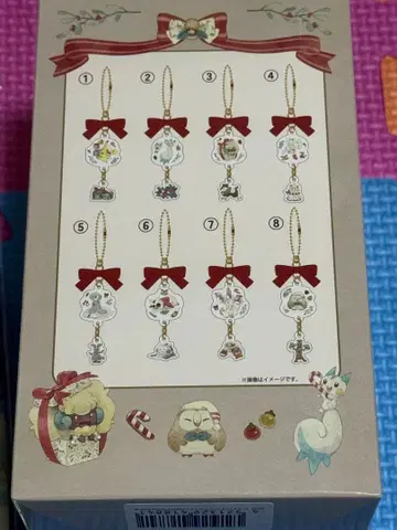 포켓몬 오너먼트 참 컬렉션 크리스마스 전 8종 컴프