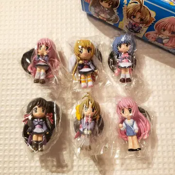 미사용 미즈이로 퐁코츠 피규어 & 숀보리 피규어 세트 총 6체