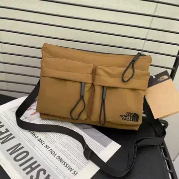 THE NORTH FACE 브라운 숄더백