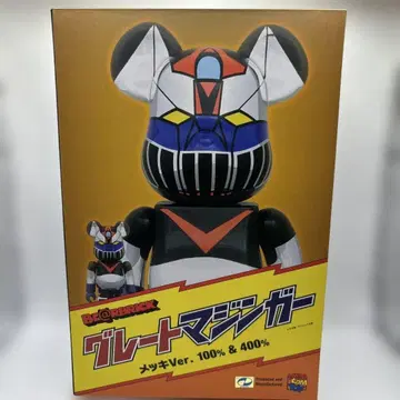 BE@RBRICK 그레이트 마징가 도금 Ver. 100% & 400%