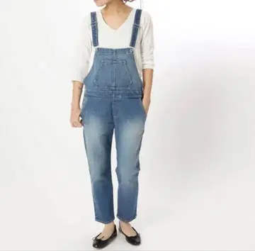 FRAMeWORK 데님 오버롤