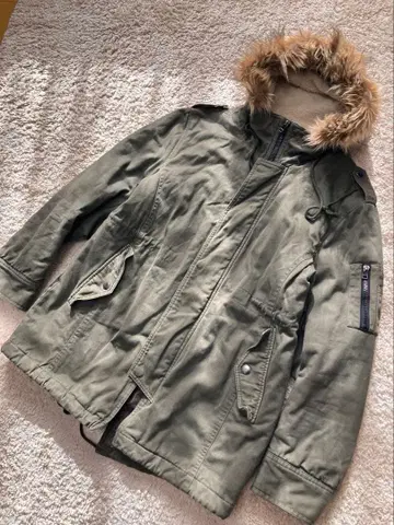 Ciaopanic 차오패닉 모즈 코트 올리브 그린 새상품급 M