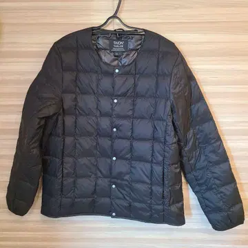 TAION 블랙 다운 자켓 XL 타이온