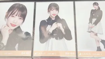 노기자카46 오카모토 히나 브로마이드 컴프 빅 보타이 블라우스