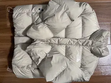 THE NORTH FACE 베이지 아우터 다운 한국 S 새상품 택