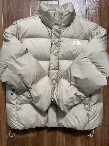 THE NORTH FACE 베이지 아우터 다운 한국 S 새상품 택