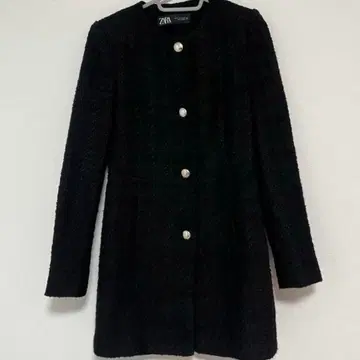 ZARA 트위드 코트