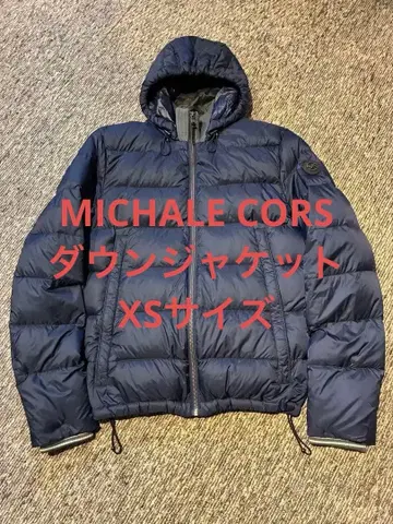 MICHAEL KORS 네이비 다운 자켓 XS