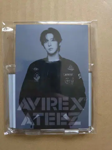ATEEZ 윤호 아크릴 스탠드 AVIREX