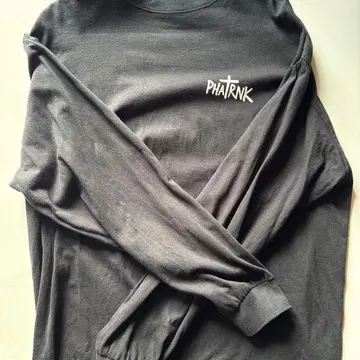 PHAT'RNK 블랙 긴팔 셔츠