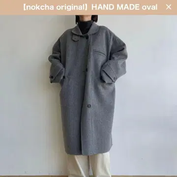 [ nokcha original ] HAND MADE oval coat