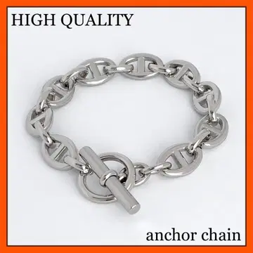 새상품 앵커 체인 팔찌 10mm 스테인리스316L 셰누