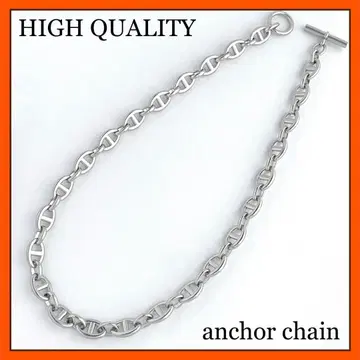 새상품 앵커 체인 목걸이 10mm 스테인리스 316L 셰누