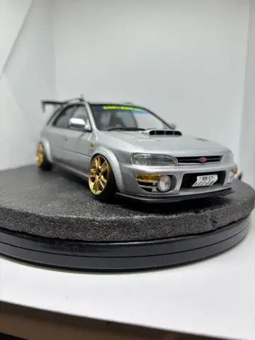 프라모델 완성품 하세가와 스바루 임프레자 스포츠 왜건 WRX 1/24