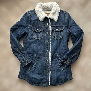 Levi's 리바이스 데님 보아 자켓 코트 긴 길이 미들 기장 L