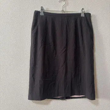 1점 Atelier [ XL ] 블랙 미디 스커트 심플한 디자인