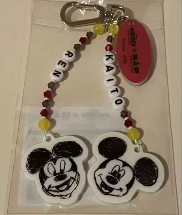 킹프리 디즈니 팝업 미키 스트랩 키링