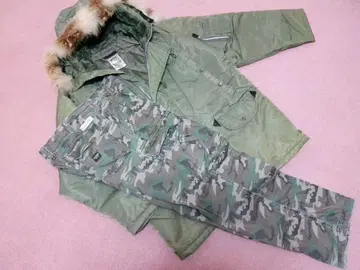 밀리터리 자켓 카모플라쥬 팬츠