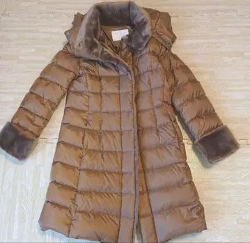 TOMORROWLAND 다운 코트 9호 카멜