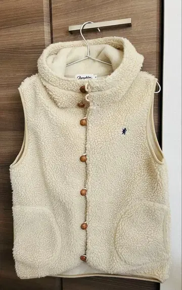 Gymphlex 후드 부착 보아 자켓 아이보리 16