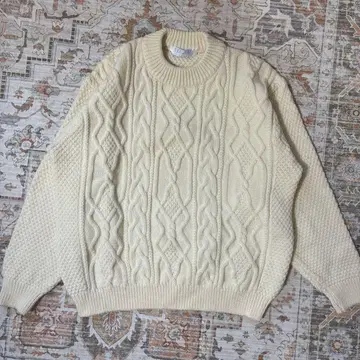 BERGERE DE FRANCE 프랑스제 케이블 짜임 니트