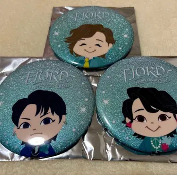 미세스 그린애플 피오르드 캔뱃지 3개 세트