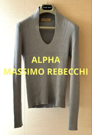 MASSIMO REBECCHI 여성용 니트 블루