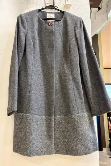 [ 새상품급 ] 쿠미쿄쿠 그레이 코트 사이즈 3