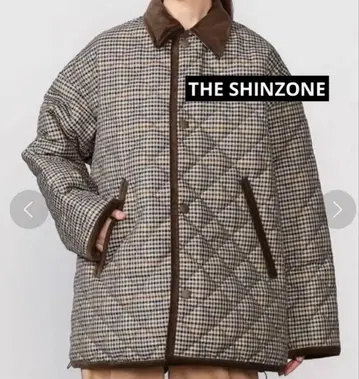 THE SHINZONE 별주 퀼팅 숏코트