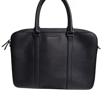 고품질 MICHAEL KORS 브리프백 비즈니스 가죽 남성용 블랙