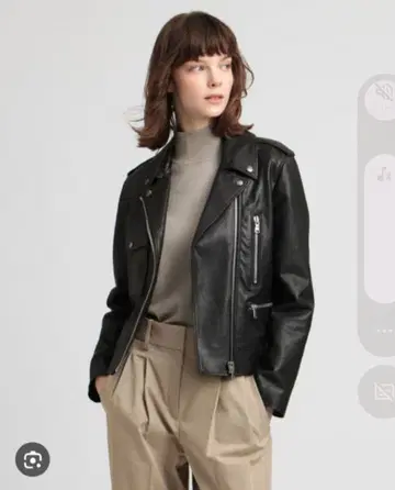 새상품 띠어리 럭스 라이더 자켓 사이즈 38