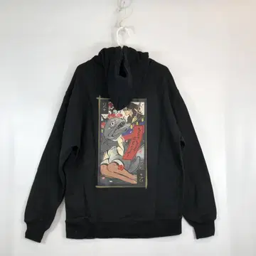 캔디 폭스 후드 맨투맨 블랙 L 사이즈 레페젠