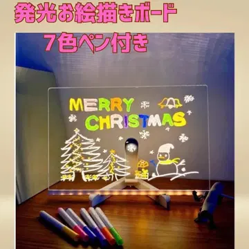 발광 그림 그리기 보드 어린이 학습용 USB 타입 야간 창작 놀이에 최적