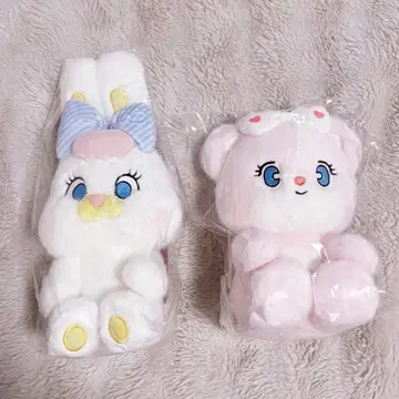 MOMOREI 팝업 Pingo Rico 봉제 인형 세트