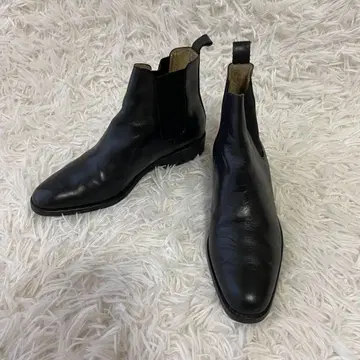 새상품급 마가렛호웰 사이드 고어 부츠 블랙 23 일본제