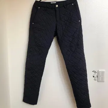 잭 버니 네이비 퀼팅 팬츠 2