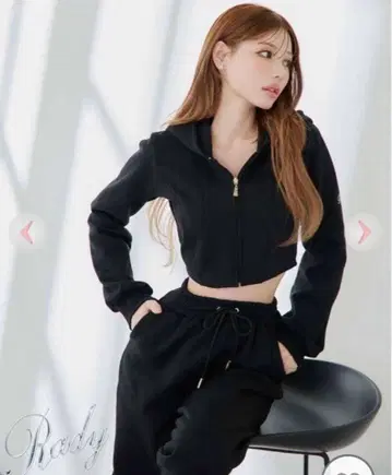 새상품 Rady 코르셋 셋업 허리라인 블랙 M 레이디