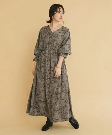 어반 리서치 ( ITEMS URBANRESEARCH ) 꽃무늬 원피스