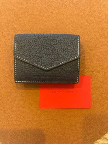 BONAVENTURA 3단 폴더형 지갑 블랙
