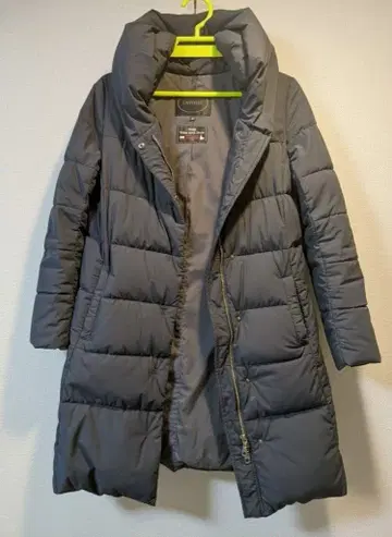 언타이틀 다운 코트 화이트 덕 다운 UNTITLED 네이비