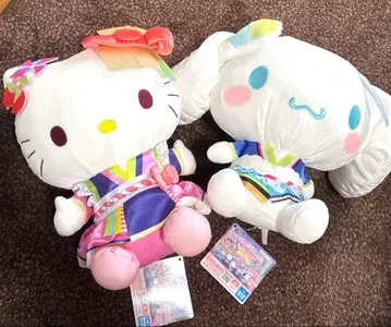 산리오 퓨로랜드 네오 나츠마츠리 II BIG 봉제 인형 키티 시나모롤