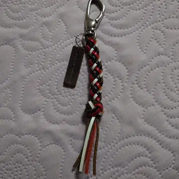 TOMMY HILFIGER 꼬임 가죽 키링