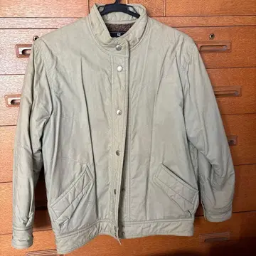 LOUIS JOONE 베이지 퀼팅 자켓