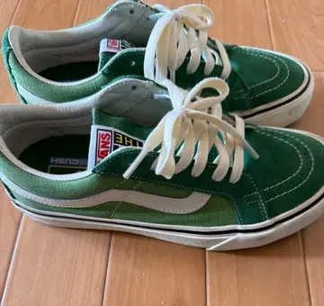 VANS 그린 스니커즈 ULTRACUSH