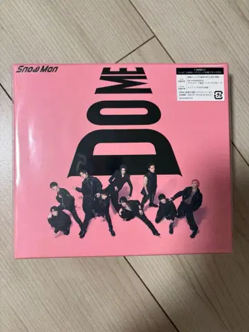 Snow Man DOME 최초 한정 B CD+DVD