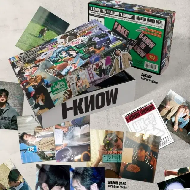 유노윤호 I KNOW 앨범 매치카드 버전