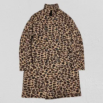 MACKINTOSH 레오파드 무늬 퀼팅 코트 롱 코트 여성용 38